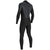 Vissla 7 Seas 4/3 Back Zip Wetsuit Black Smoothie