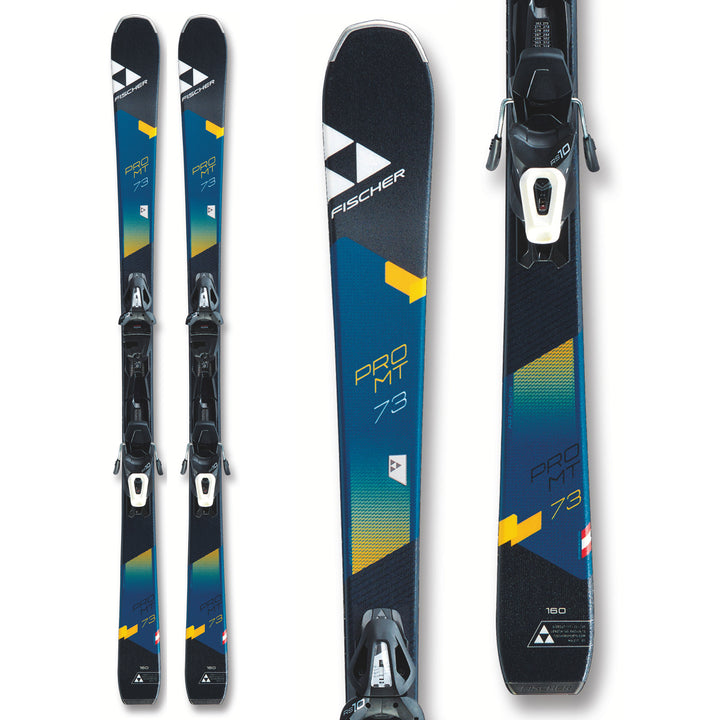 Fischer Pro MTN 73 Ski + RS 10 Powerrail GW Bindings 2019