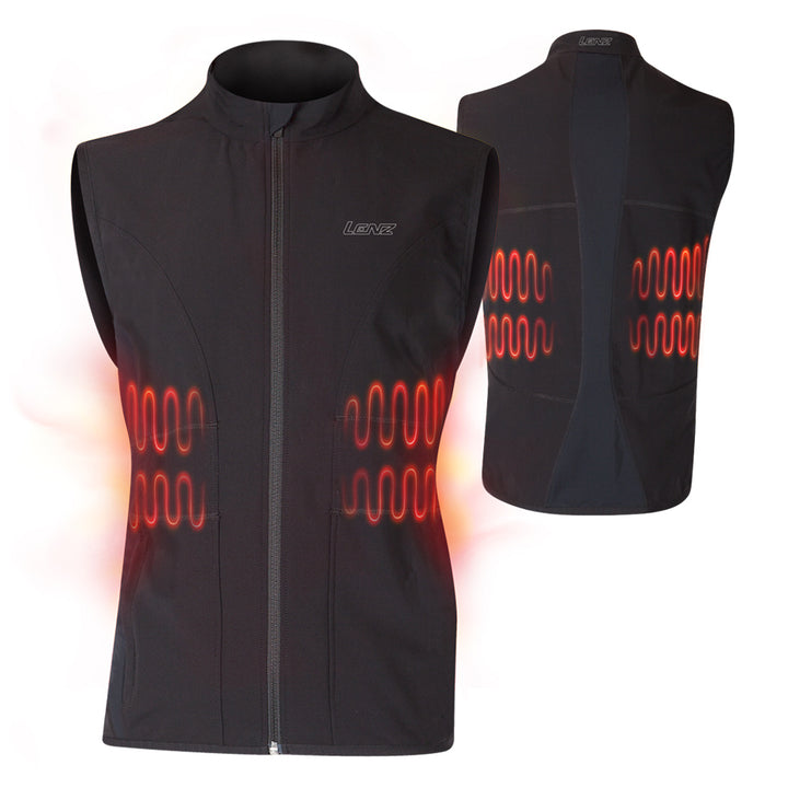 Lenz Heat Vest + Set of rcB 1800 Lithium Battery Packs