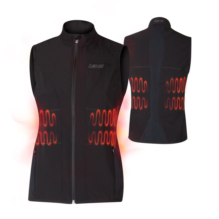 Lenz Heat Vest + Set of rcB 1800 Lithium Battery Packs - Women's
