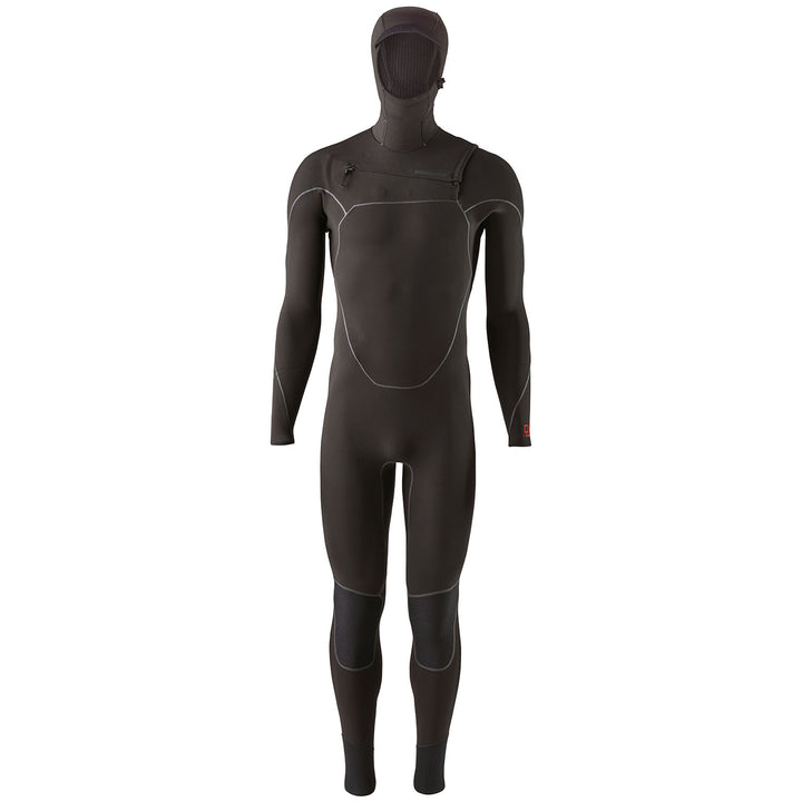 Patagonia R4 Yulex Front Zip Hooded Wetsuit Black