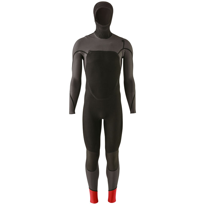 Patagonia R4 Yulex Front Zip Hooded Wetsuit Black