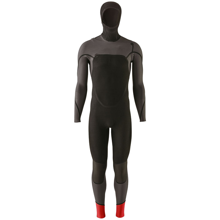 Patagonia R4 Yulex Front Zip Hooded Wetsuit Black