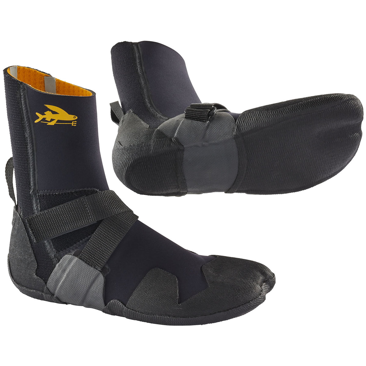 Patagonia R3 Yulex Split Toe Wetsuit Boots Black