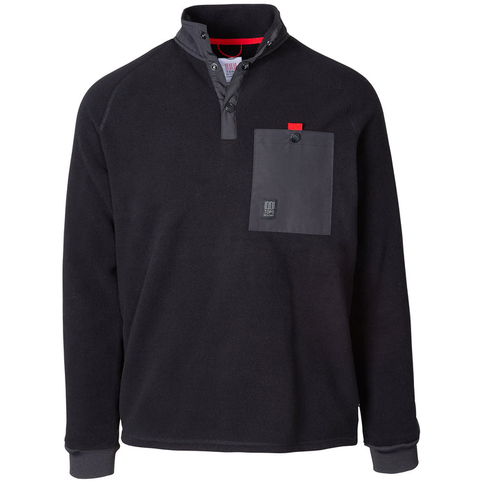 Topo Designs Mountain Fleece Black