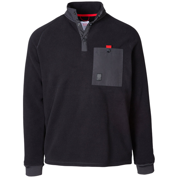 Topo Designs Mountain Fleece Black