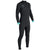 Vissla North Seas 4/3 Chest Zip Wetsuit Black