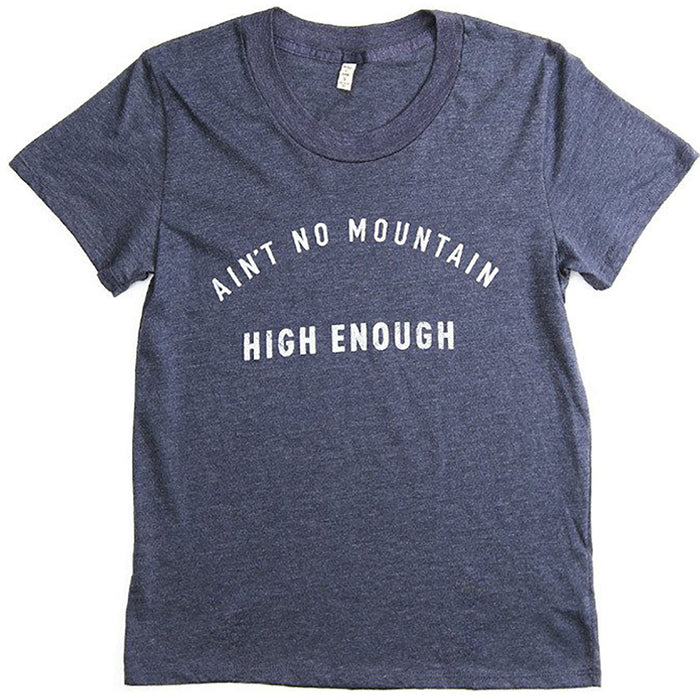 Bridge & Burn Ain't No Mountain T-Shirt - Women's Navy Heather