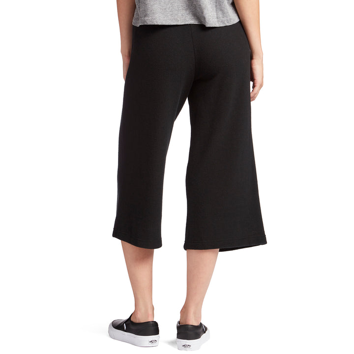 Z Supply The Soft Spun Knit Culotte Pants - Women's Black