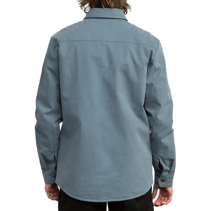 RVCA Utility Shirt Jacket Blue Slate