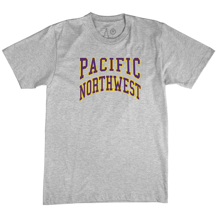 Casual Industrees Pacific Northwest Collegiate UW T-Shirt Heather Grey