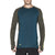 MONS ROYALE Temple Tech Long-Sleeve Shirt Oily Blue/Olive