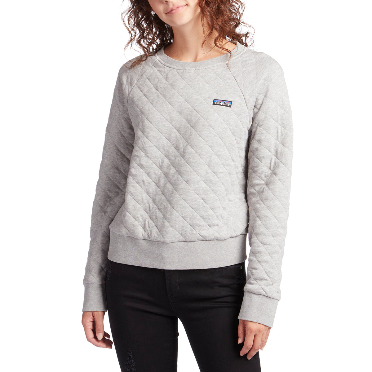 Patagonia Organic Cotton Quilt Crew - Women's Drifter Grey