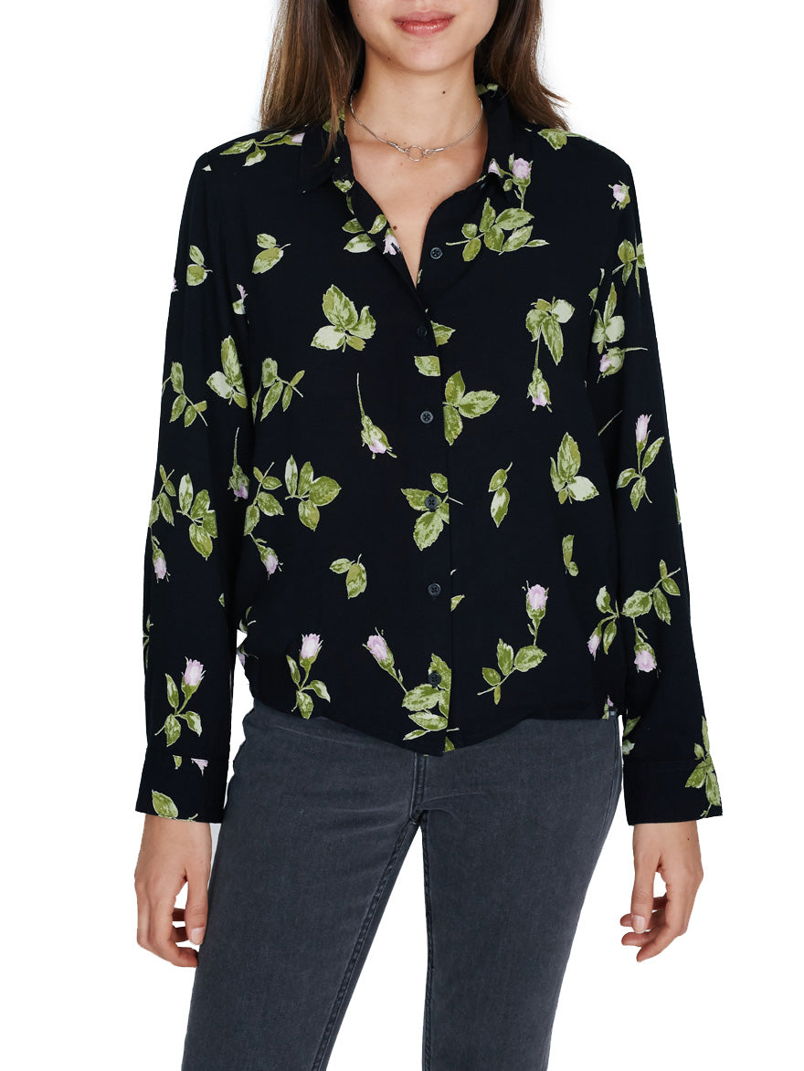 Obey Clothing St. Claire Shirt - Women's Black Multi