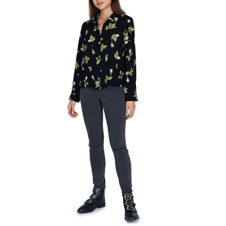 Obey Clothing St. Claire Shirt - Women's Black Multi