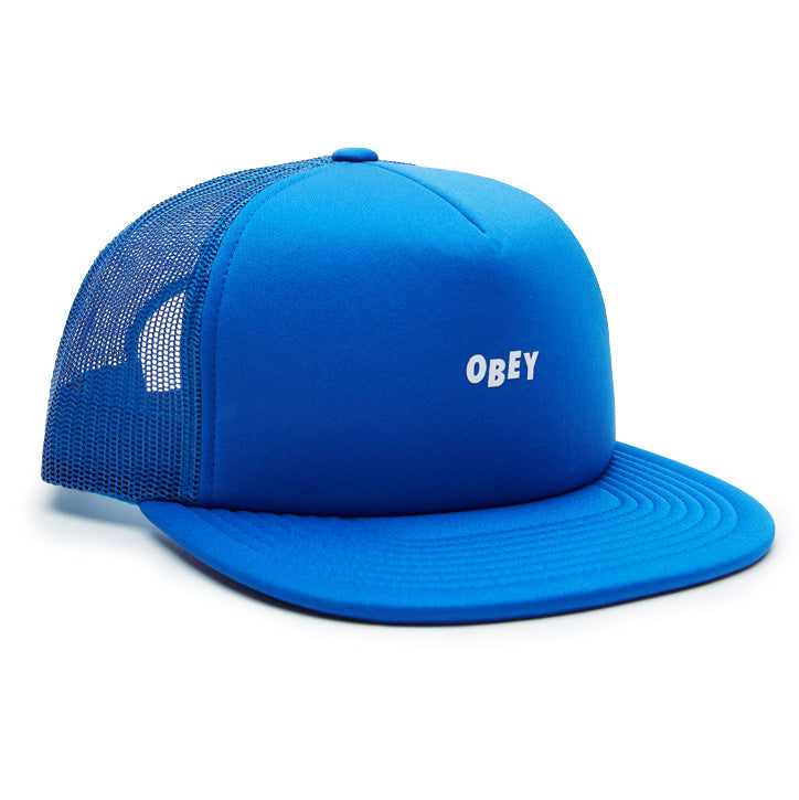 Obey Clothing Jumble Bar Trucker Hat Sky Blue