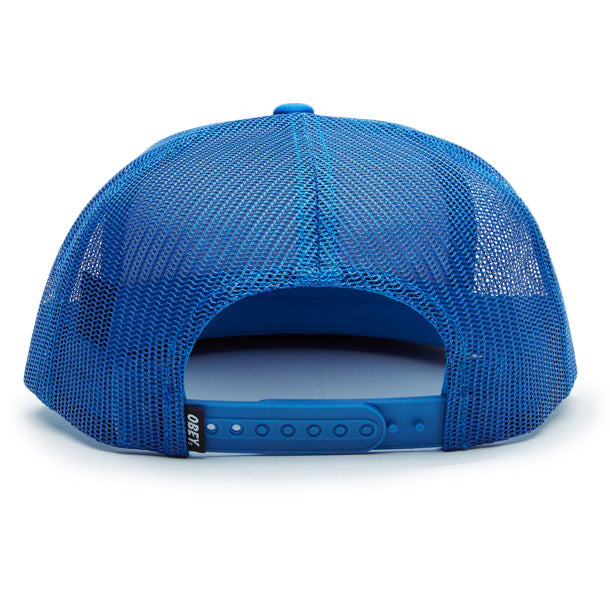 Obey Clothing Jumble Bar Trucker Hat Sky Blue