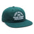 Obey Clothing Mission 6 Panel Snapback Hat Forest