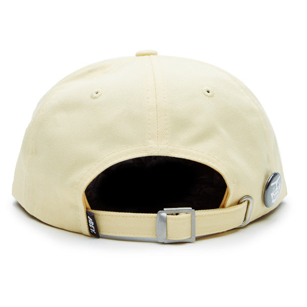 Obey Clothing Sleeper 6 Panel Strapback Hat Pale Yellow