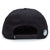 Obey Clothing Cutty 6 Panel Snapback Hat Black