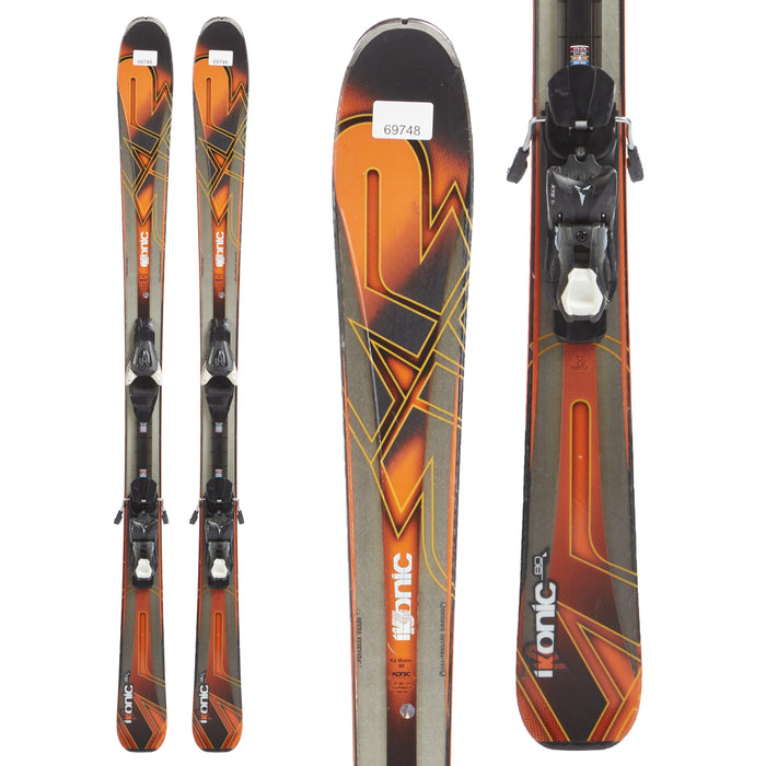 K2 iKonic 80 Skis + Atomic XTE 10 Demo Bindings 2017