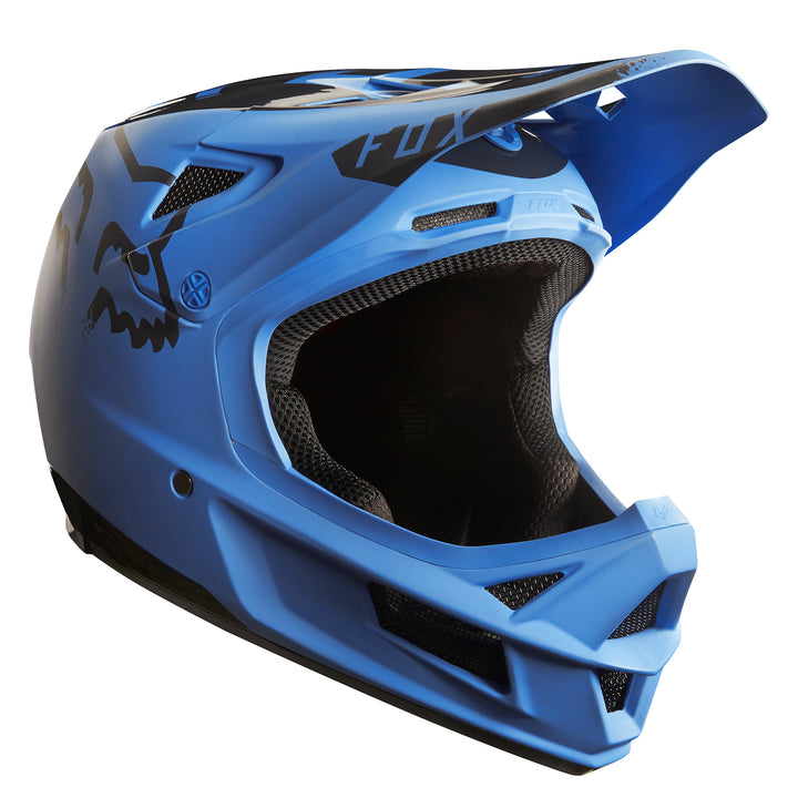 Fox Rampage Pro Carbon Moth Bike Helmet Blue/Black