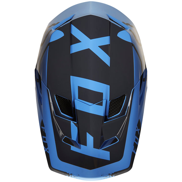 Fox Rampage Pro Carbon Moth Bike Helmet Blue/Black