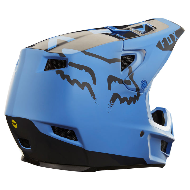 Fox Rampage Pro Carbon Moth Bike Helmet Blue/Black