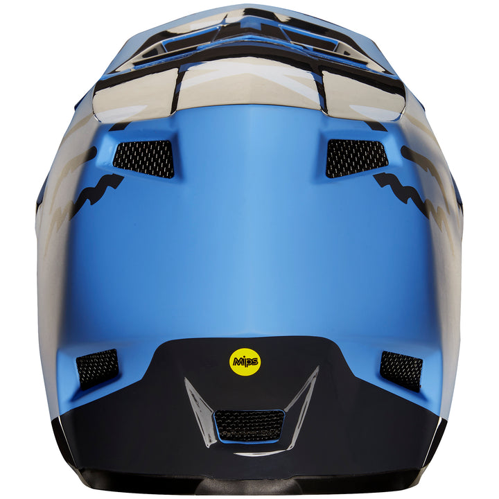 Fox Rampage Pro Carbon Moth Bike Helmet Blue/Black