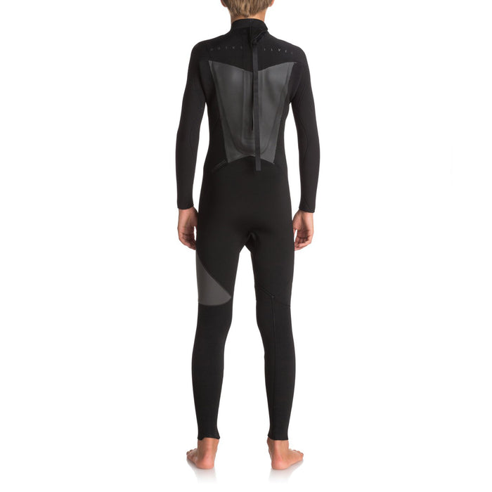 Quiksilver 5/4/3mm Syncro Back Zip Wetsuit - Big Boys' Black