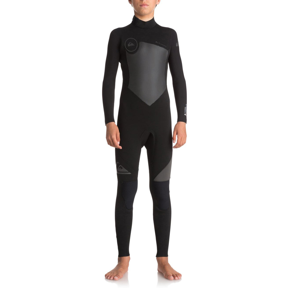 Quiksilver 5/4/3mm Syncro Back Zip Wetsuit - Big Boys' Black
