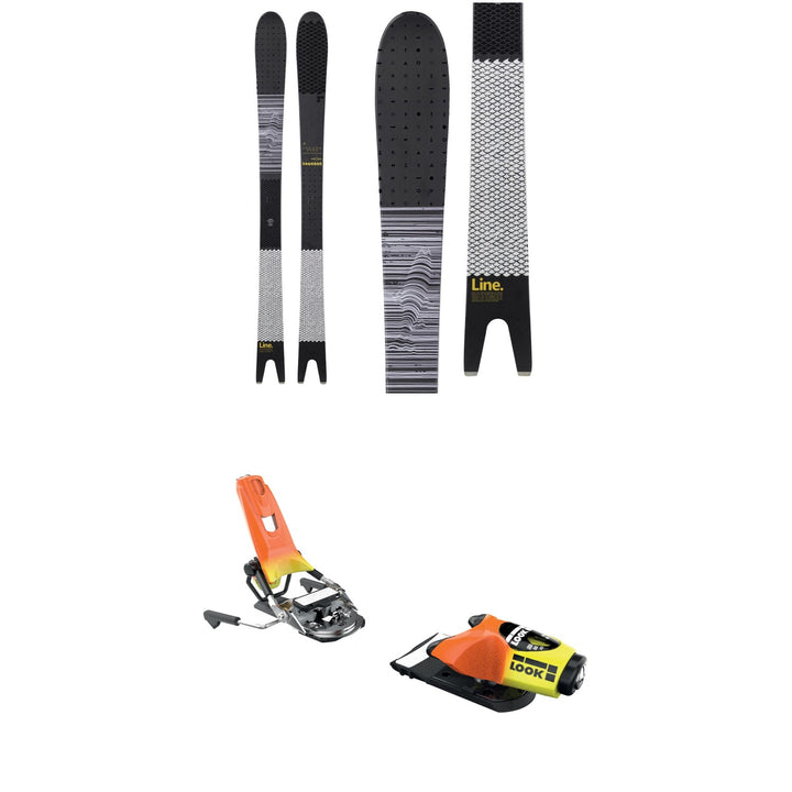 Line Skis Sakana Skis + Look Pivot 18 Ski Bindings 2019