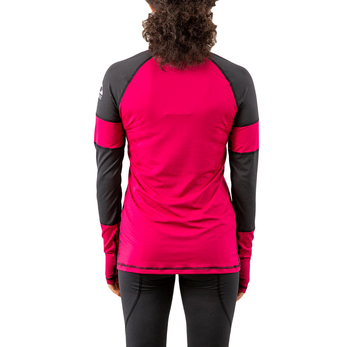 Corbeaux Stripe Crew Top - Women's Razzberry