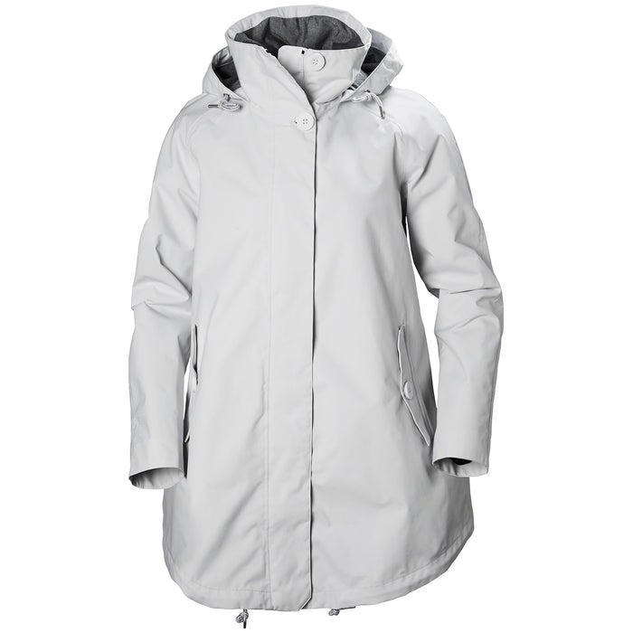 Helly Hansen Sendai Rain Coat - Women's Aluminum