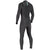 Vissla High Seas 4/3 Drainer Chest Zip Wetsuit Black Heather