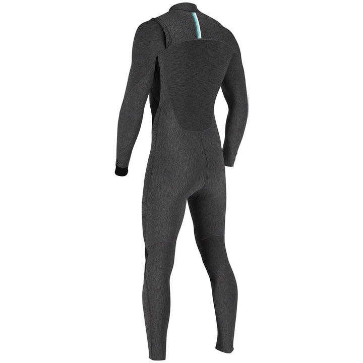 Vissla High Seas 4/3 Drainer Chest Zip Wetsuit Black Heather