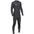 Vissla High Seas 4/3 Drainer Chest Zip Wetsuit Black Heather