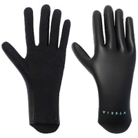 Vissla 1.5mm High Seas Wetsuit Gloves Black::Black