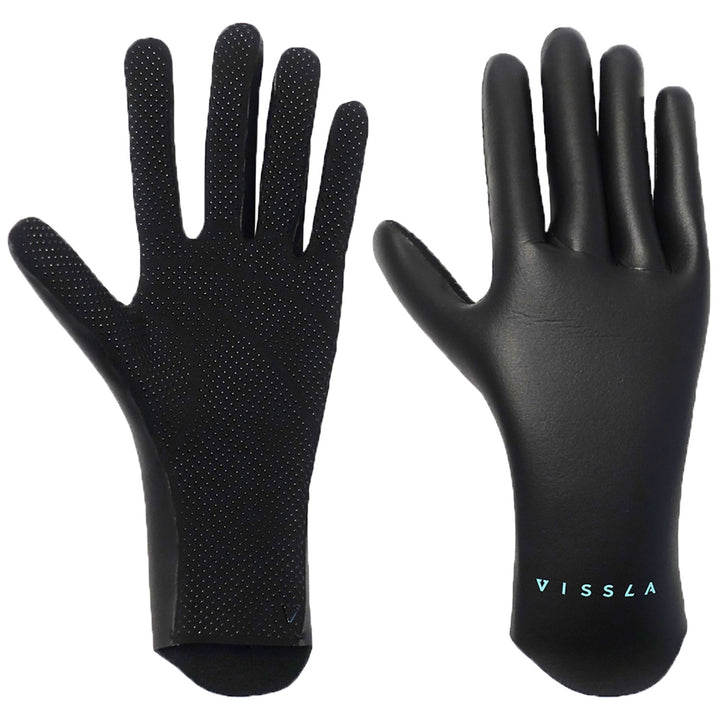 Vissla 1.5mm High Seas Wetsuit Gloves Black