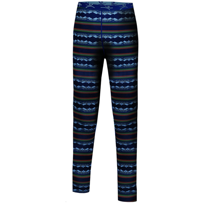 Terramar Power Play Baselayer Set - Little Kids' Navy Summit Print