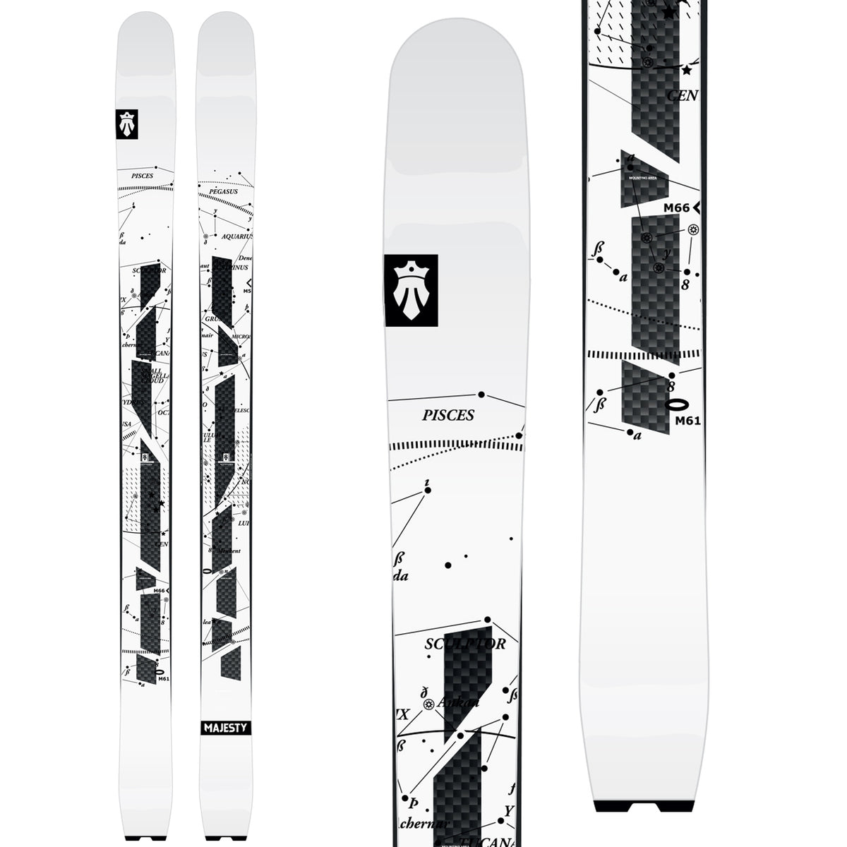 Majesty Supernova Carbon Skis 2019