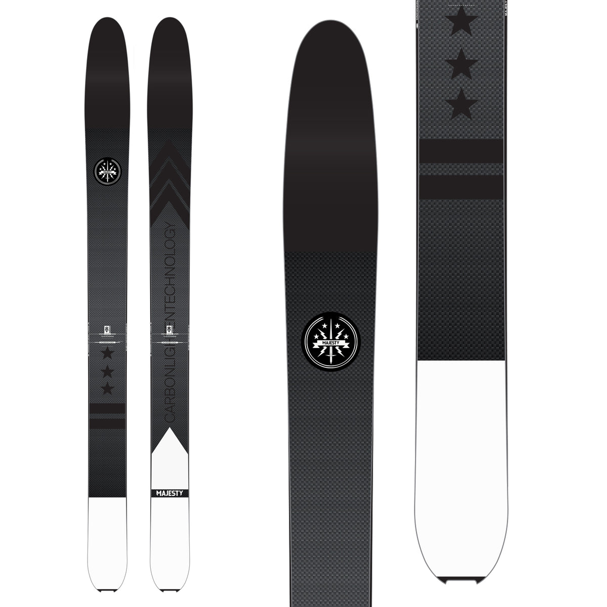 Majesty Destroyer Carbon Skis 2019
