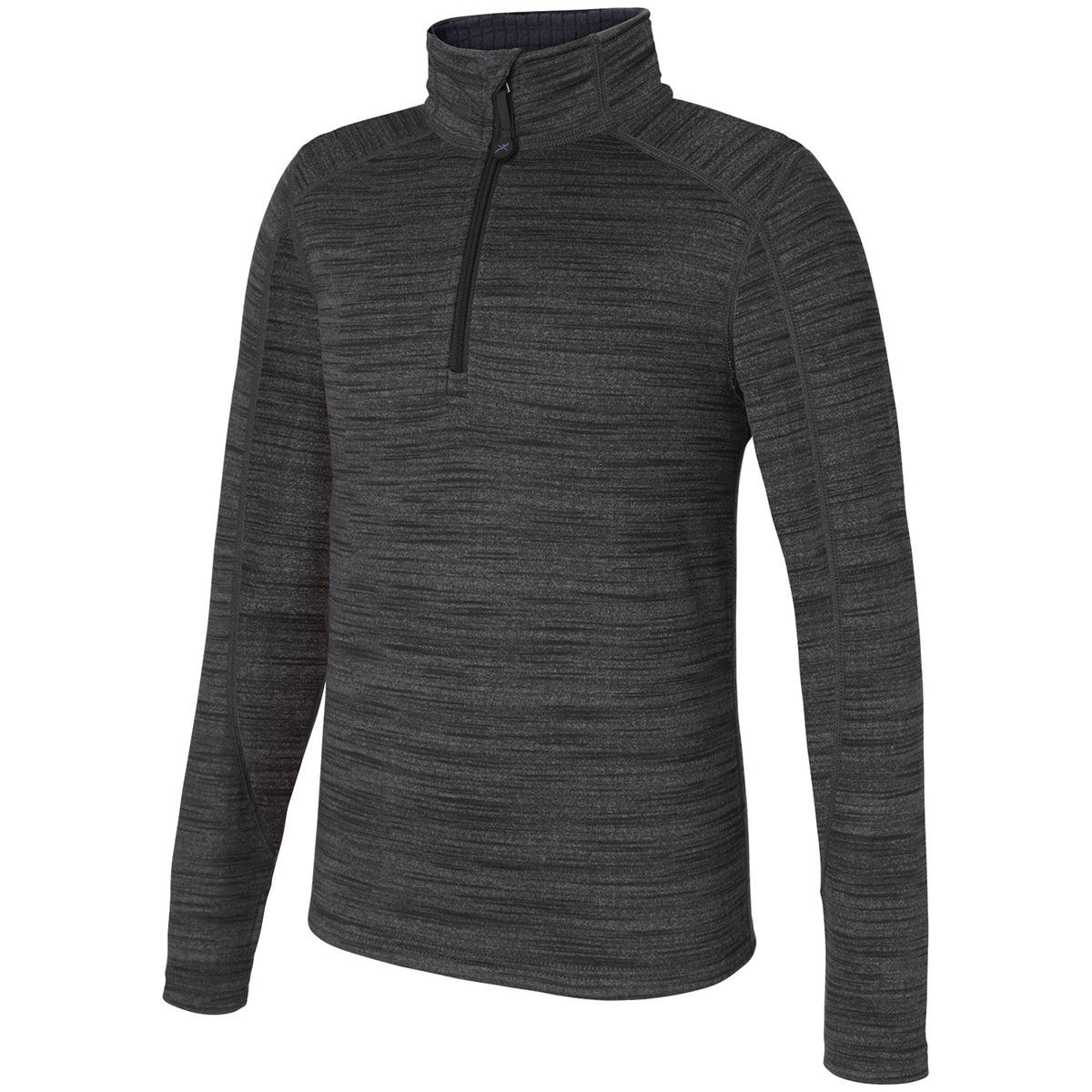 Terramar Ecolator Baselayer Top - Kids' Smoke Melange