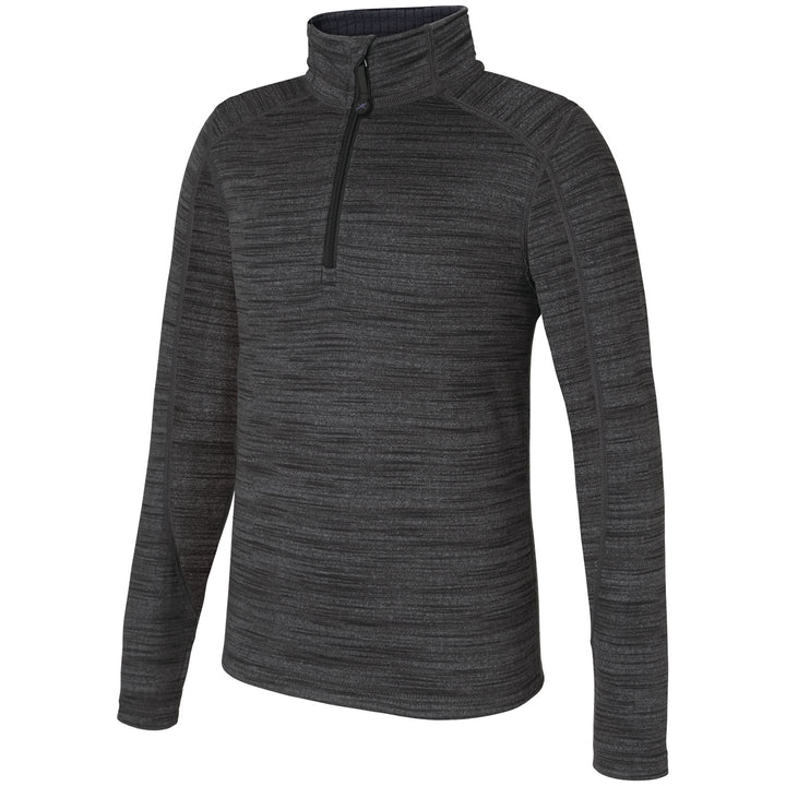 Terramar Ecolator Baselayer Top - Kids' Smoke Melange