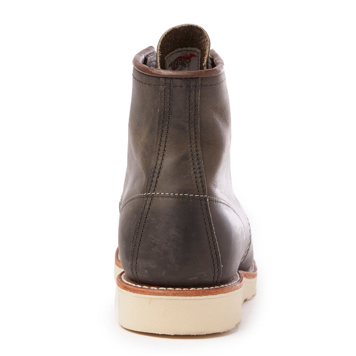 Red Wing 8890 6-Inch Classic Moc Boots Charcoal Rough & Tough Leather