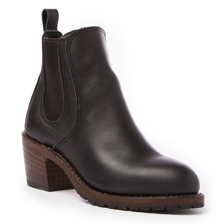 Red Wing Harriet Boots - Women's Black Boundary Leather