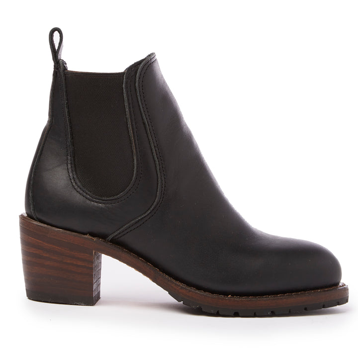 Red Wing Harriet Boots - Women's Black Boundary Leather