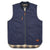 Brixton Abraham Vest Washed Navy