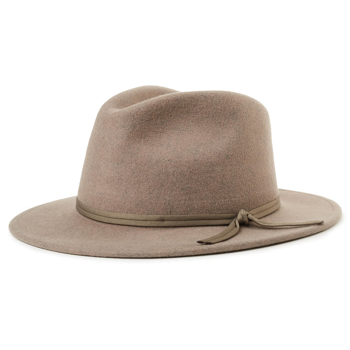 Brixton Coleman Fedora Heather Natural