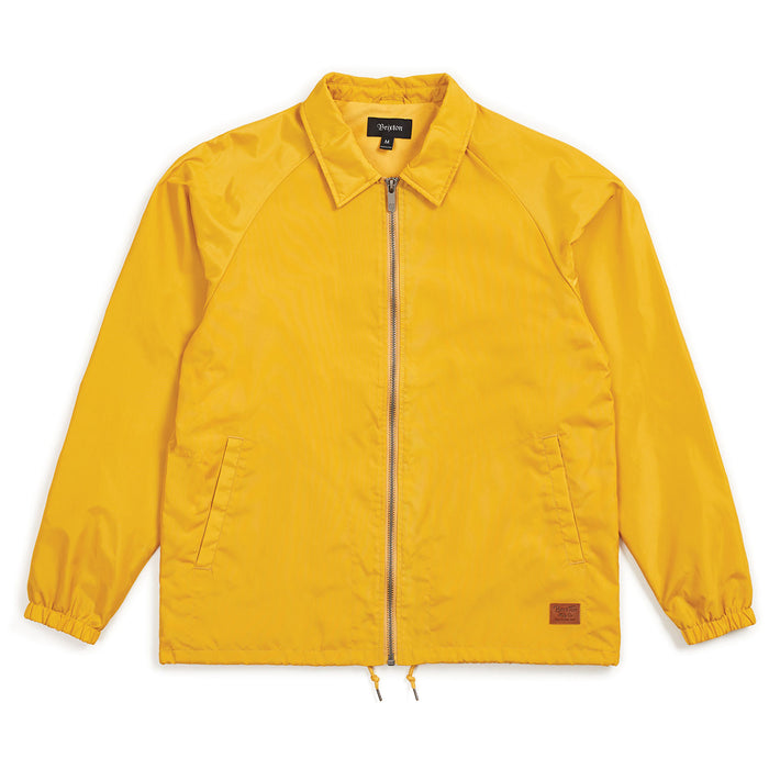 Brixton Claxton Collar Jacket Nugget Gold